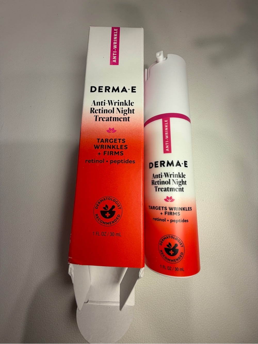 DERMA E Anti-Wrinkle Retinol Night Treatment 30ml